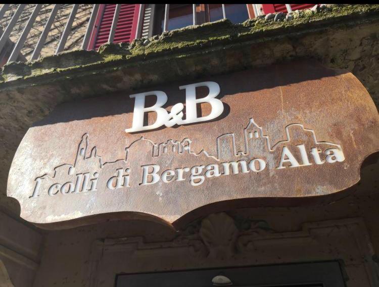 B&B I Colli Di Bergamo Alta Exterior foto